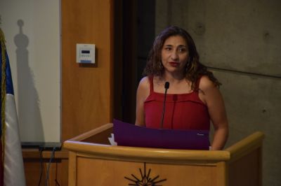 Leyla Hauva, coordinadora del Área de Convivencia Universitaria.