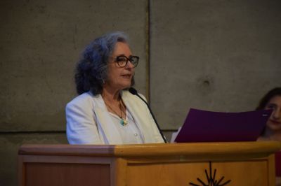 Josiane Bonnefoy, vicerrectora de Asuntos Estudiantiles y Comunitarios. 