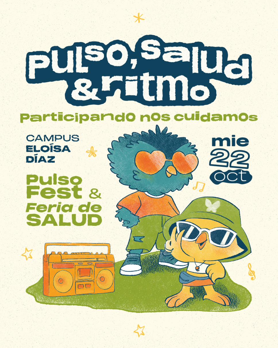 Este año, el Pulso Fest se realizará en conjunto con la Feria de Salud Eloísa Díaz en un evento llamado "Pulso, salud y ritmo".
