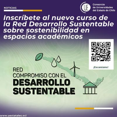 Afiche Curso Red Desarrollo Sustentabe