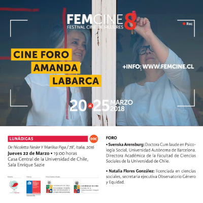 Cineforo Amanda Labarca 22 de marzo