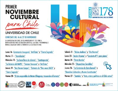 Afiche Noviembre Cultural