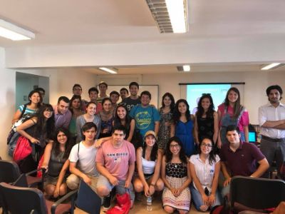 Despedida de estudiantes seleccionados a intercambio