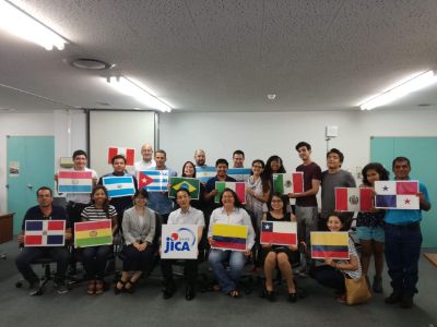 Estudiante Daniela Zapata durante su intercambio en la U. Tsukuba. Japón. 