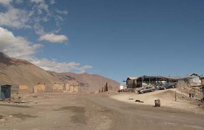 Fotografía de las ruinas del puerto boliviano de Cobija, del que actualmente quedan ruinas patrimoniales. 