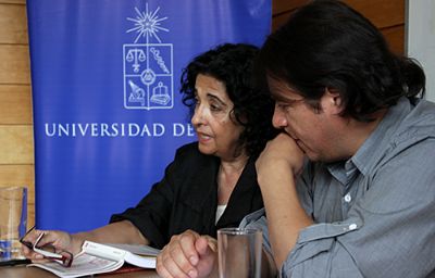 Faride Zeran, Vicerrectora de Extensión y Comunicaciones, unidad que organizó esta actividad. 