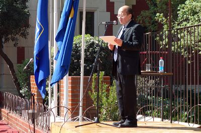 Jorge Zubicueta, director del Liceo Experimental Manuel de Salas. 