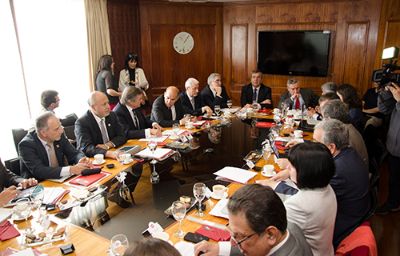 La sesión ordinaria del CUECH se realizó en la Universidad de Talca y convocó a las autoridades de los planteles estatales.