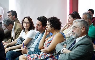 Representantes de los académicos, de los funcionarios y de los estudiantes participaron del Consejo de Facultad que se realizó este viernes 13 de noviembre.