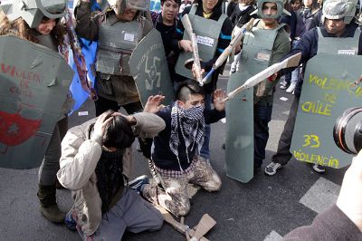 Los estudiantes fueron capaces en distintos momentos de la década de combinar masividad con distintas formas de manifestación.