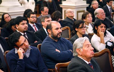 El invitado de este año para esta ceremonia fue el rector de la Universidad de Sao Paulo, Marco Antonio Zago. 