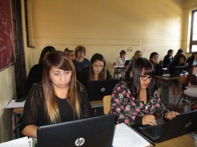 Docentes en el Taller