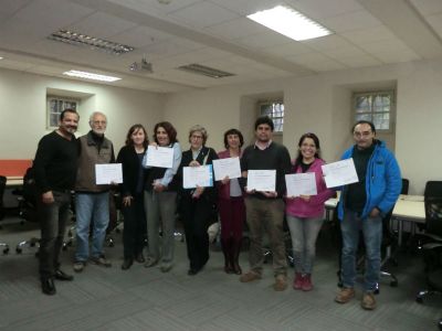 Funcionarios en el Taller