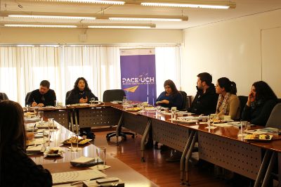 Reunión con periodistas y comunicadores PACE UCH.