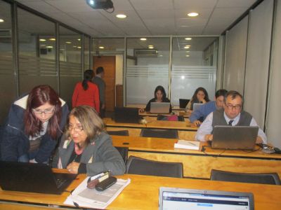 Docentes en el Taller