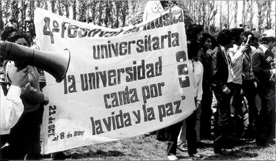 "Este es un tema que ha sido enfrentado por la Universidad desde los el regreso a la democracia", manifestó la vicerrectora Zeran.