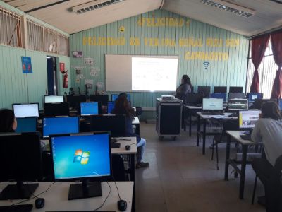 Profesores del Liceo Ciudad de Brasilia de Pudahuel.