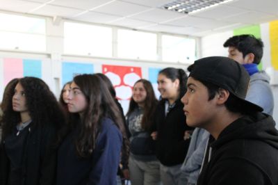 En total fueron 30 los estudiantes que se sumaron al taller.