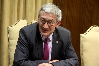 El Rector de la Universidad de Oviedo, Santiago García, planteó el interés de su institución de incrementar el intercambio con la Universidad de Chile, especialmente a nivel de doctorado.