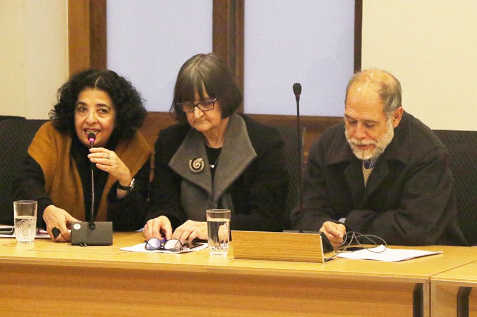 Esta instancia contó con la presencia de las Vicerrectoras Faride Zerán, de Extención y Comunicaciones; Rosa  Vedés, de Asuntos Académicos; y con del Vicerrector Juan Cortés, de Asuntos Estudiantiles.