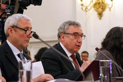 El Rector Vivaldi insistió en los cuestionamientos que se le han realizado al proyecto de Ley sobre Universidades del Estado en materias como gobernanza y autonomía universitaria.