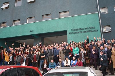 La Facultad de Odontología también se sumó de manera activa a la jornada de reflexión.