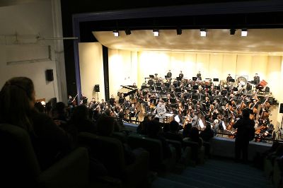 Concierto pedagógico para estudiantes del Programa PACE, en el Teatro Baquedano.