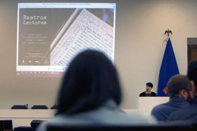 La actividad reinauguró la Sala Ignacio Domeyko del edificio patrimonial de la U. de Chile ubicado en la Alameda.