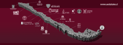 La Red de Universidades Estatales comprende todo el territorio nacional, de Arica a Magallanes.