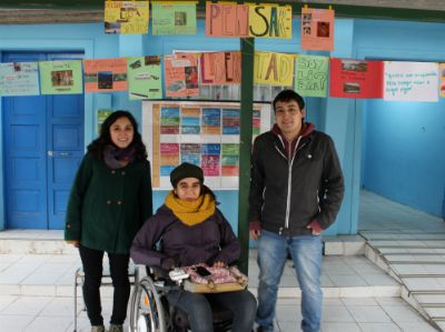 Mediadora en Arte en actividades de cierre en los liceos