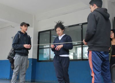 Estudiantes del Liceo Gladys Valenzuela inauguran lanzamiento de proyectos a su comunidad educativa