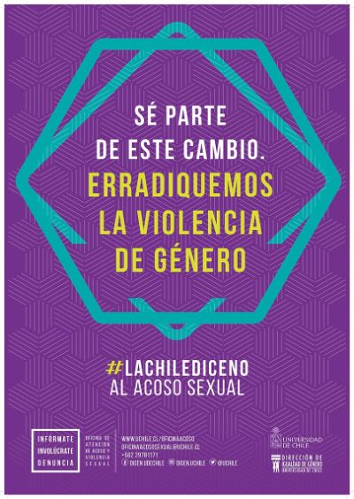 La iniciativa busca contribuir con la erradicación del acoso sexual, la violencia de género y la discriminación arbitraria dentro de la Universidad de Chile.