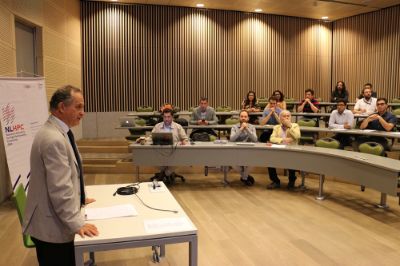 Un grupo de 24 profesionales del MOP se reunió con académicos del CMM en el Segundo Taller de Modelamiento Matemático CMM-MOP. 