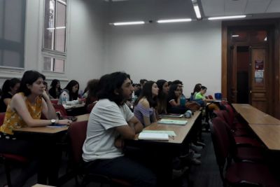 Estudiantes del curso de Diversidades Sexuales y de Género 2019