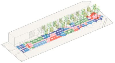 El proyecto cuenta con 50 mil euros entregados por el distrito de París, y abarcará un área de 1200 metros cuadrados.