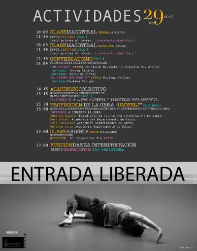 Programación de actividades - lunes 29 de abril