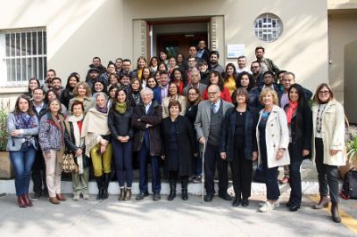 Profesores, formadores de docentes, directivos y otros profesionales relacionados participaron de la primera jornada del Taller sobre Cambio Climático y Educación.