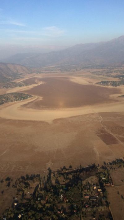 El equipo de investigación elaboró un modelo de balance hídrico para simular cómo habría sido la evolución de la cantidad de agua en la Laguna frente a distintos escenarios.