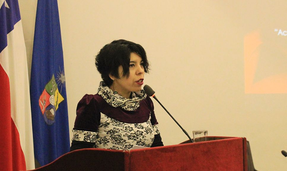 Coordinadora del área de Diversidad sexual y de género de la Oficina de Equidad e Inclusión, Margarita Bustos,