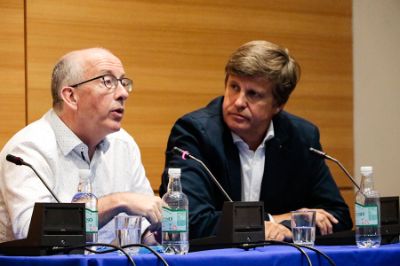 Este miércoles se realizó en la Facultad de Medicina el seminario "Salud mental en estudiantes universitarios", durante el cual Pim Cuijpers presentó esta iniciativa de la OMS.