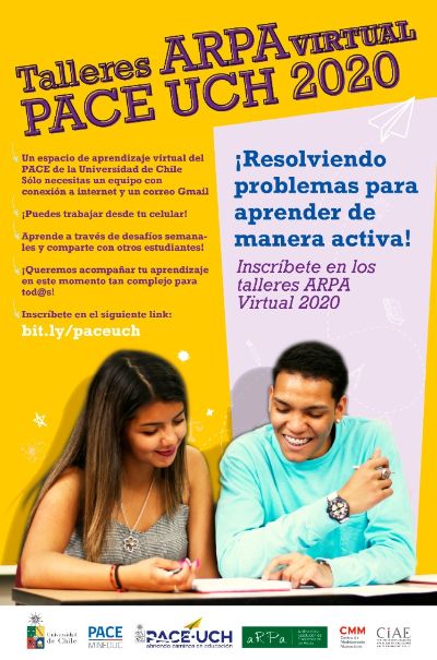 Los y las estudiantes interesados deben inscribirse en bit.ly/paceuch, ahí recibirán un mail con las instrucciones para participar.