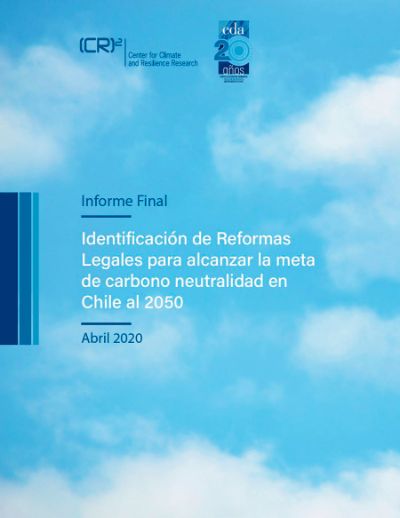 El estudio fue realizado por el Centro de Ciencia del Clima y la Resiliencia (CR)2 y el Centro de Derecho Ambiental de la Facultad de Derecho (CDA).