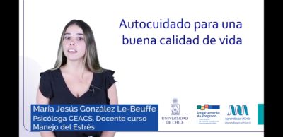 Entre otras cosas, quienes participaron del curso, también pudieron conocer distintos tips para el manejo del estrés. 