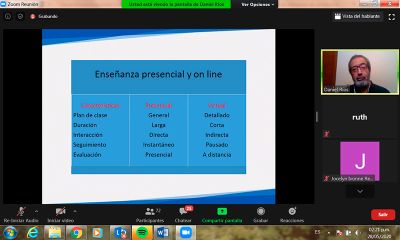 ¿No se puede seguir haciendo lo mismo que se hacía presencial, donde los alumnos sólo escuchan¿, planteó Daniel Ríos, especialista en evaluación y académico del Departamento de Educación de la USACH.