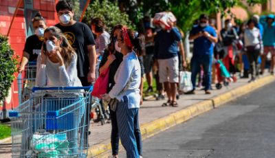 Casi la mitad de las personas teme enfrentar falta de ingresos por la cuarentena.