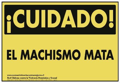 De la campaña "¡Cuidado! El machismo mata" de 2007.