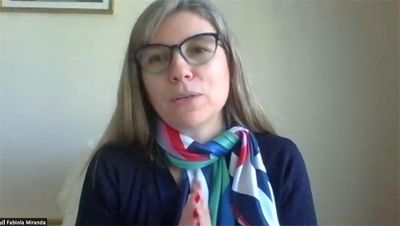 Fabiola Miranda, coordinadora de la Unidad de Educación para Todos del Ministerio de Educación.