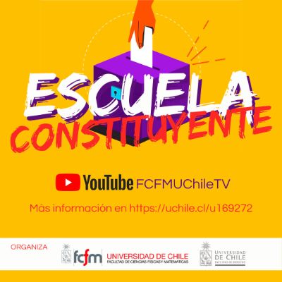 La "Escuela Constituyente" se desarrollará completamente en línea y es abierta a todo público.