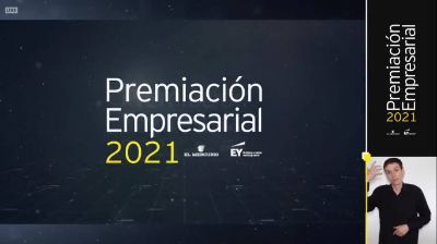 Matías Muchnick y Alan Meyer -profesionales de la U. de Chile- fueron distinguidos en la XIV Promoción Empresarial de Ernst & Young y Diario El Mercurio.