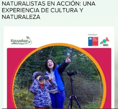 El profesor Simonetti, además, trabaja en la ONG Kauyeken, que busca acercar a los niños y niños al conocimiento de la biodiversidad